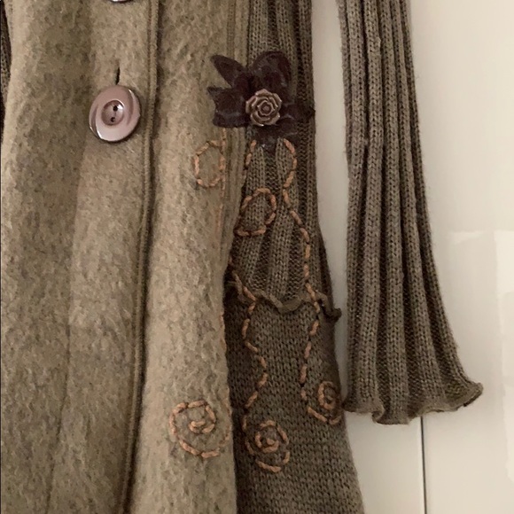 Funky and Flirty Sweater Coat - Picture 2 of 4